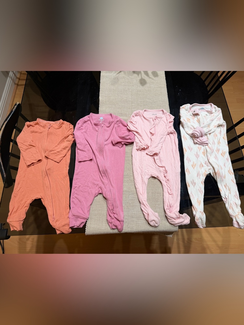 Girls Onesies sz 6 months